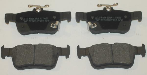 NATIONAL NP2926 - Set placute frana,frana disc aaoparts.ro