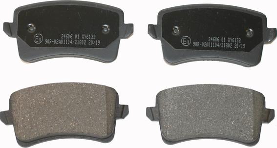NATIONAL NP2535 - Set placute frana,frana disc aaoparts.ro