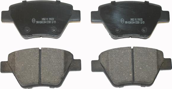 NATIONAL NP2524 - Set placute frana,frana disc aaoparts.ro