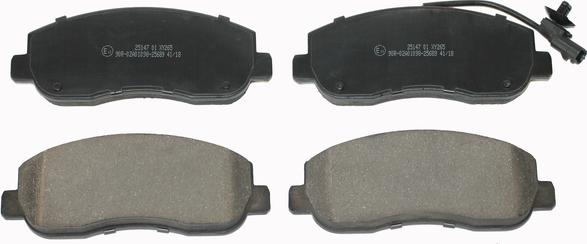 NATIONAL NP2641 - Set placute frana,frana disc aaoparts.ro