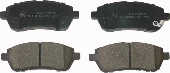 NATIONAL NP2603 - Set placute frana,frana disc aaoparts.ro