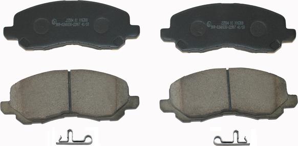 NATIONAL NP2615 - Set placute frana,frana disc aaoparts.ro