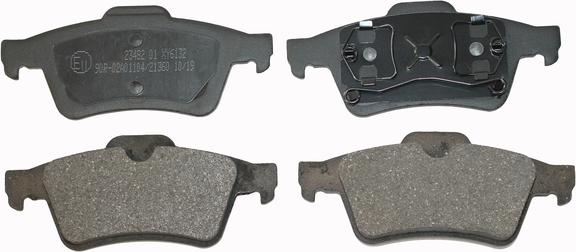 NATIONAL NP2008 - Set placute frana,frana disc aaoparts.ro