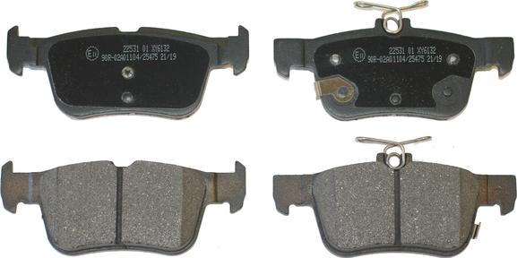 NATIONAL NP2889 - Set placute frana,frana disc aaoparts.ro