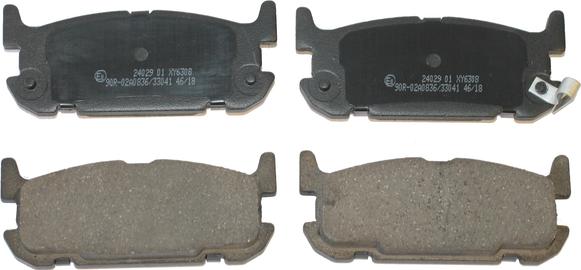 NATIONAL NP2871 - Set placute frana,frana disc aaoparts.ro