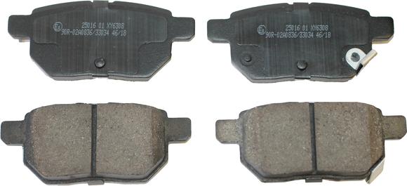 NATIONAL NP2877 - Set placute frana,frana disc aaoparts.ro