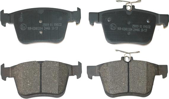 NATIONAL NP2726 - Set placute frana,frana disc aaoparts.ro