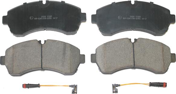 NATIONAL NP2721 - Set placute frana,frana disc aaoparts.ro