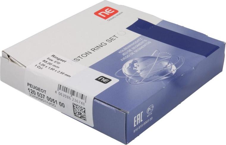 NE 120037005100 - Set segmenti piston aaoparts.ro