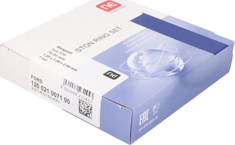 NE 120021007100 - Set segmenti piston aaoparts.ro