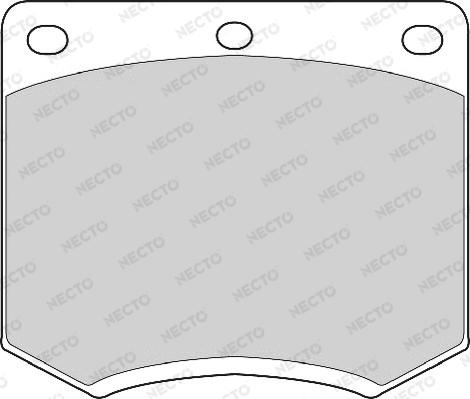 Necto FD4023A - Set placute frana,frana disc aaoparts.ro