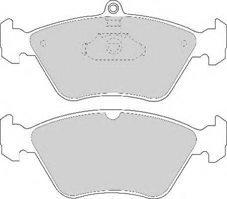 Necto FD6587N - Set placute frana,frana disc aaoparts.ro