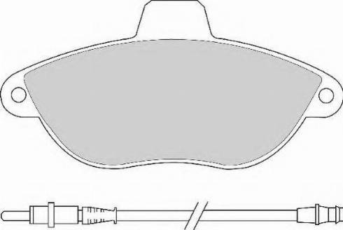 Necto FD6684N - Set placute frana,frana disc aaoparts.ro