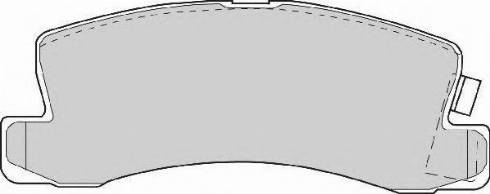 Necto FD6345N - Set placute frana,frana disc aaoparts.ro