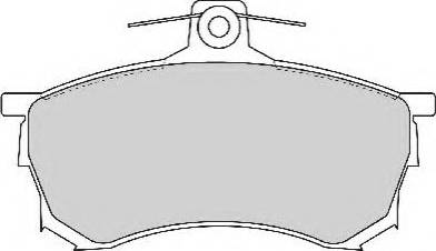 Necto FD6798N - Set placute frana,frana disc aaoparts.ro