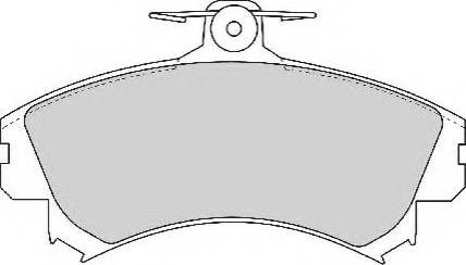 Necto FD6758N - Set placute frana,frana disc aaoparts.ro