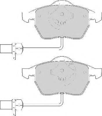 Necto FD6786N - Set placute frana,frana disc aaoparts.ro