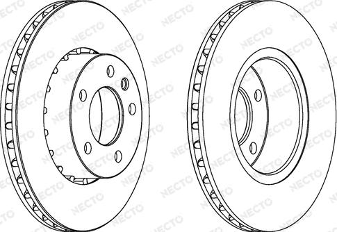 Necto WN493 - Disc frana aaoparts.ro