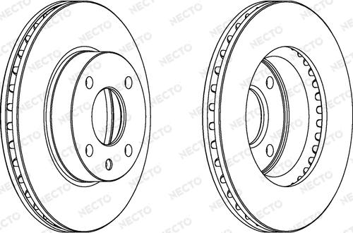Necto WN469 - Disc frana aaoparts.ro