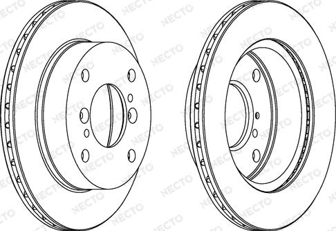 Necto WN541 - Disc frana aaoparts.ro