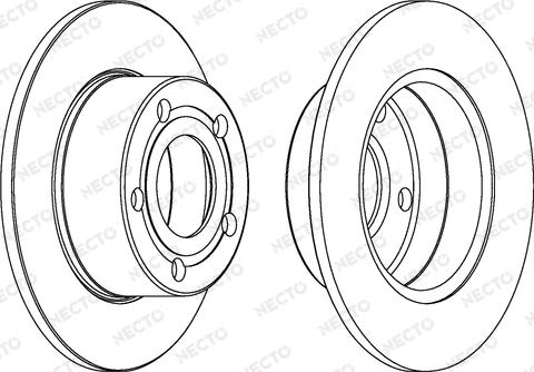 ATE 24.0110-0201.1 - Disc frana aaoparts.ro