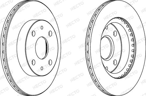 Necto WN1356 - Disc frana aaoparts.ro