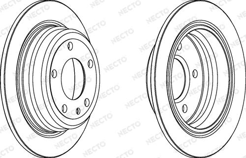 Necto WN308 - Disc frana aaoparts.ro