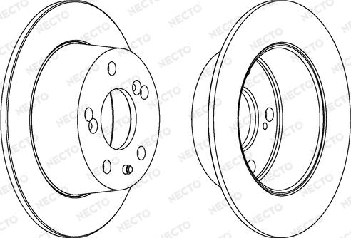 Necto WN273 - Disc frana aaoparts.ro