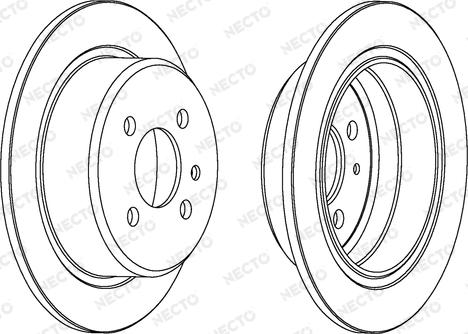 Necto WN272 - Disc frana aaoparts.ro