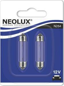 NEOLUX® N264-02B - Bec, iluminare numar circulatie aaoparts.ro