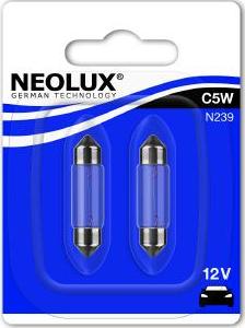 NEOLUX® N239-02B - Bec, iluminare numar circulatie aaoparts.ro