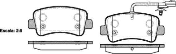 NEW BLOX NB25112V01 - Set placute frana,frana disc aaoparts.ro