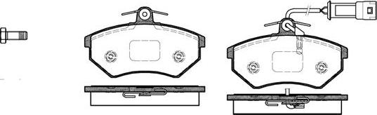 NEW BLOX NB20901T19 - Set placute frana,frana disc aaoparts.ro