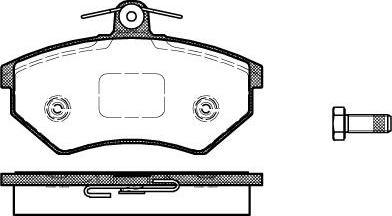 NEW BLOX NB20168T19 - Set placute frana,frana disc aaoparts.ro