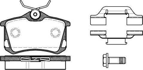 NEW BLOX NB20168V00 - Set placute frana,frana disc aaoparts.ro
