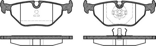 NEW BLOX NB20180A01 - Set placute frana,frana disc aaoparts.ro