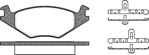 NEW BLOX NB20889N00 - Set placute frana,frana disc aaoparts.ro