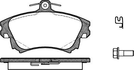 NEW BLOX NB21983V02 - Set placute frana,frana disc aaoparts.ro