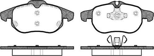 NEW BLOX NB23402S00 - Set placute frana,frana disc aaoparts.ro
