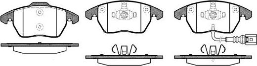 NEW BLOX NB23587V01 - Set placute frana,frana disc aaoparts.ro