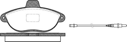 NEW BLOX NB23040V02 - Set placute frana,frana disc aaoparts.ro