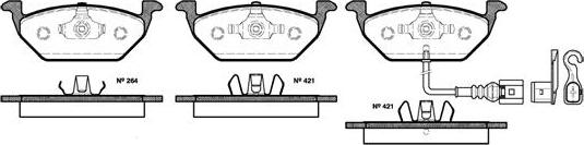 NEW BLOX NB23131V01 - Set placute frana,frana disc aaoparts.ro
