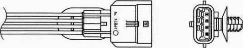 NGK 1336 - Sonda Lambda aaoparts.ro