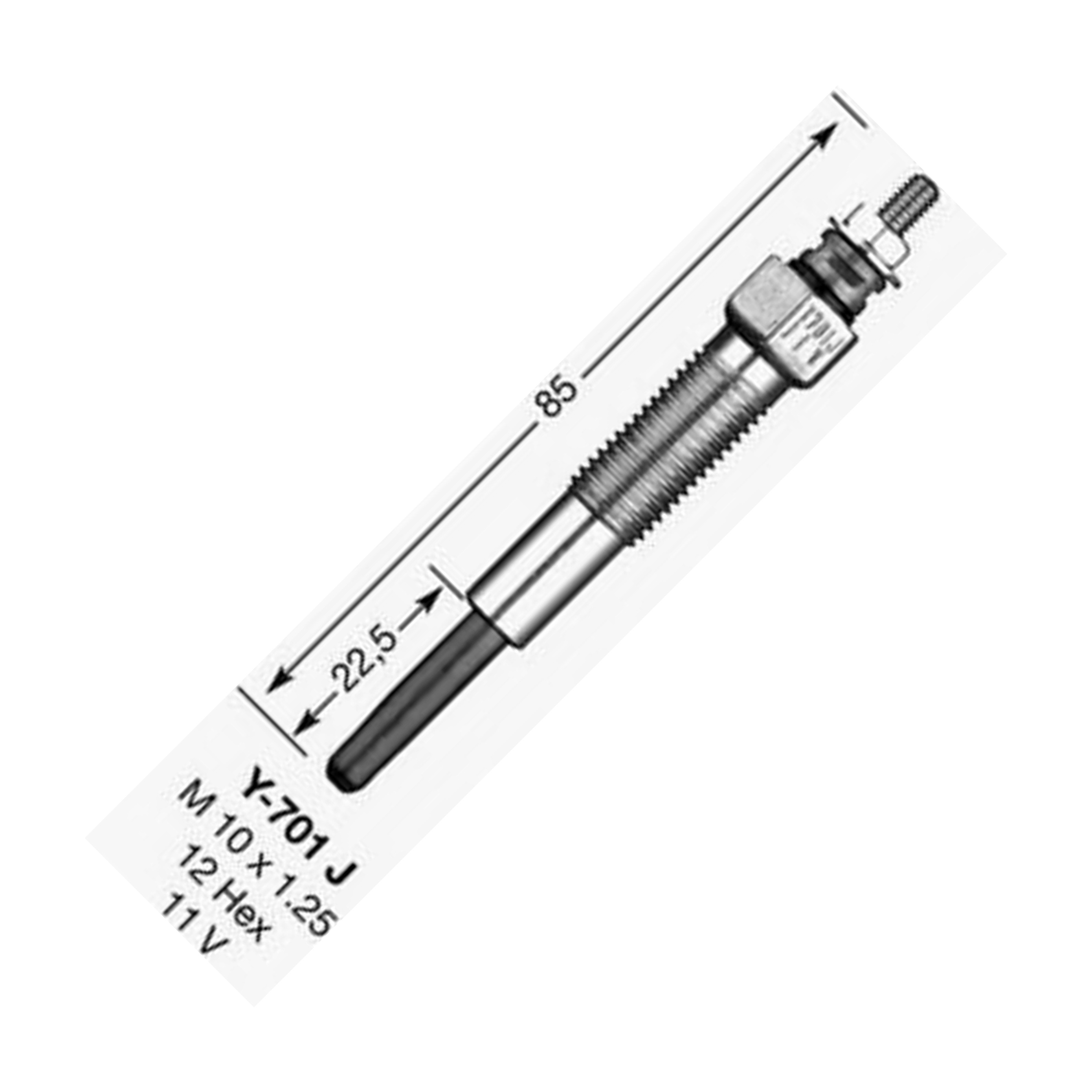 NGK D-Power 39 - Bujie incandescenta aaoparts.ro