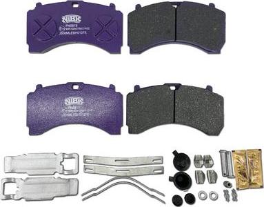 NiBK PN0919 - Set placute frana,frana disc aaoparts.ro