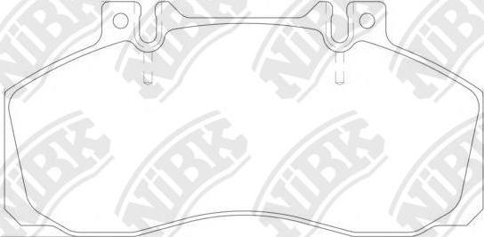 NiBK PN0910 - Set placute frana,frana disc aaoparts.ro