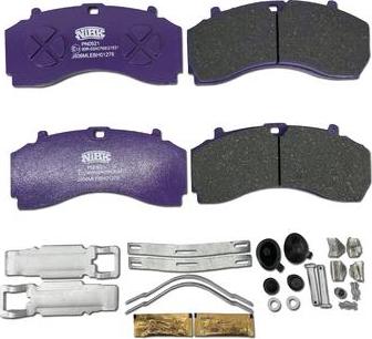 NiBK PN0921 - Set placute frana,frana disc aaoparts.ro