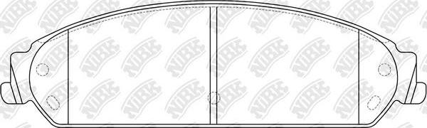 NiBK PN0421 - Set placute frana,frana disc aaoparts.ro