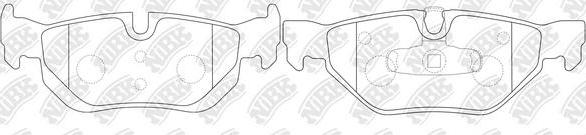 NiBK PN0511 - Set placute frana,frana disc aaoparts.ro