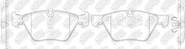 NiBK PN0513 - Set placute frana,frana disc aaoparts.ro